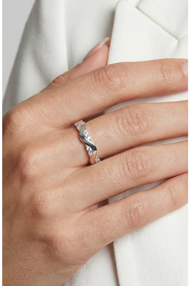 Ring Ellera Waves Altro, Alternate, color, 925 Sterling Silver