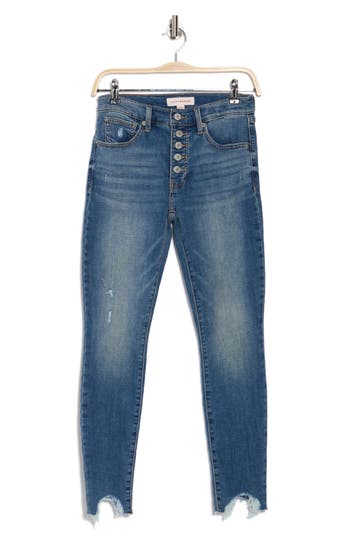 Shop Lucky Brand Bridgette High Rise Skinny Jeans In Allyson Chu
