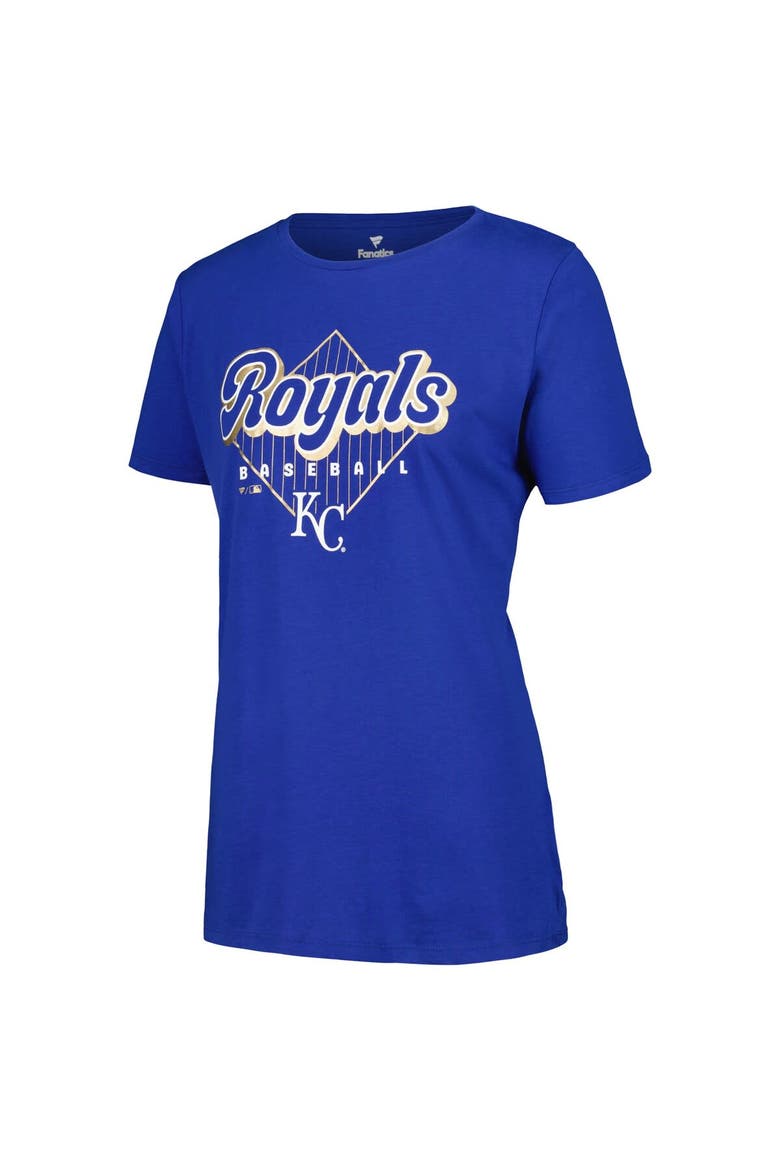 Women's Fanatics Branded Light Blue/Royal Kansas City Royals T-Shirt Combo Pack, Alternate, color, Light Blue
