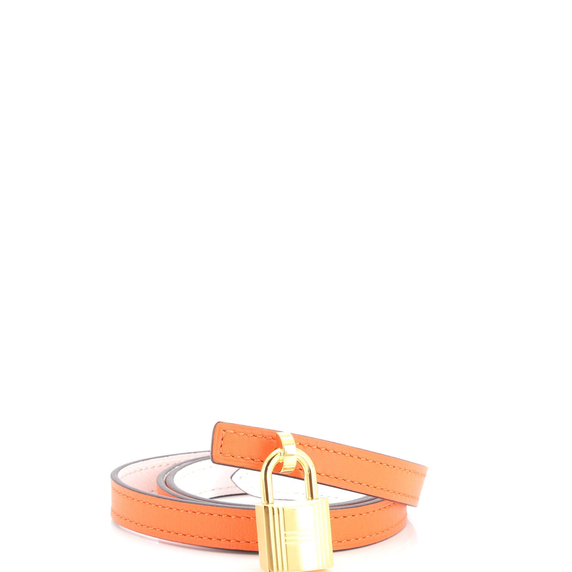 Romance Reversible Belt Leather Thin, Main, color, Orange