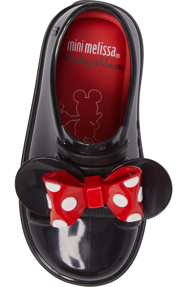 Melissa Mini Melissa Disney<sup>®</sup> Be Minnie Slip-On Sneaker, Alternate, color,