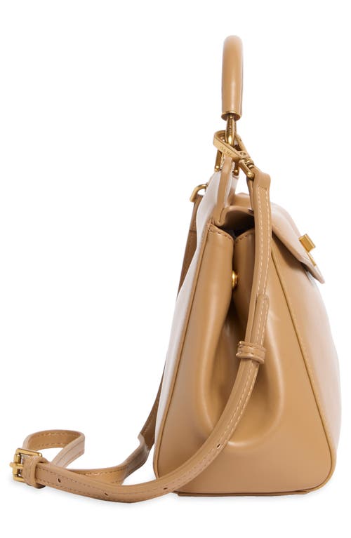 Jw Pei Lucia Faux Leather Top Handle Bag In Brown