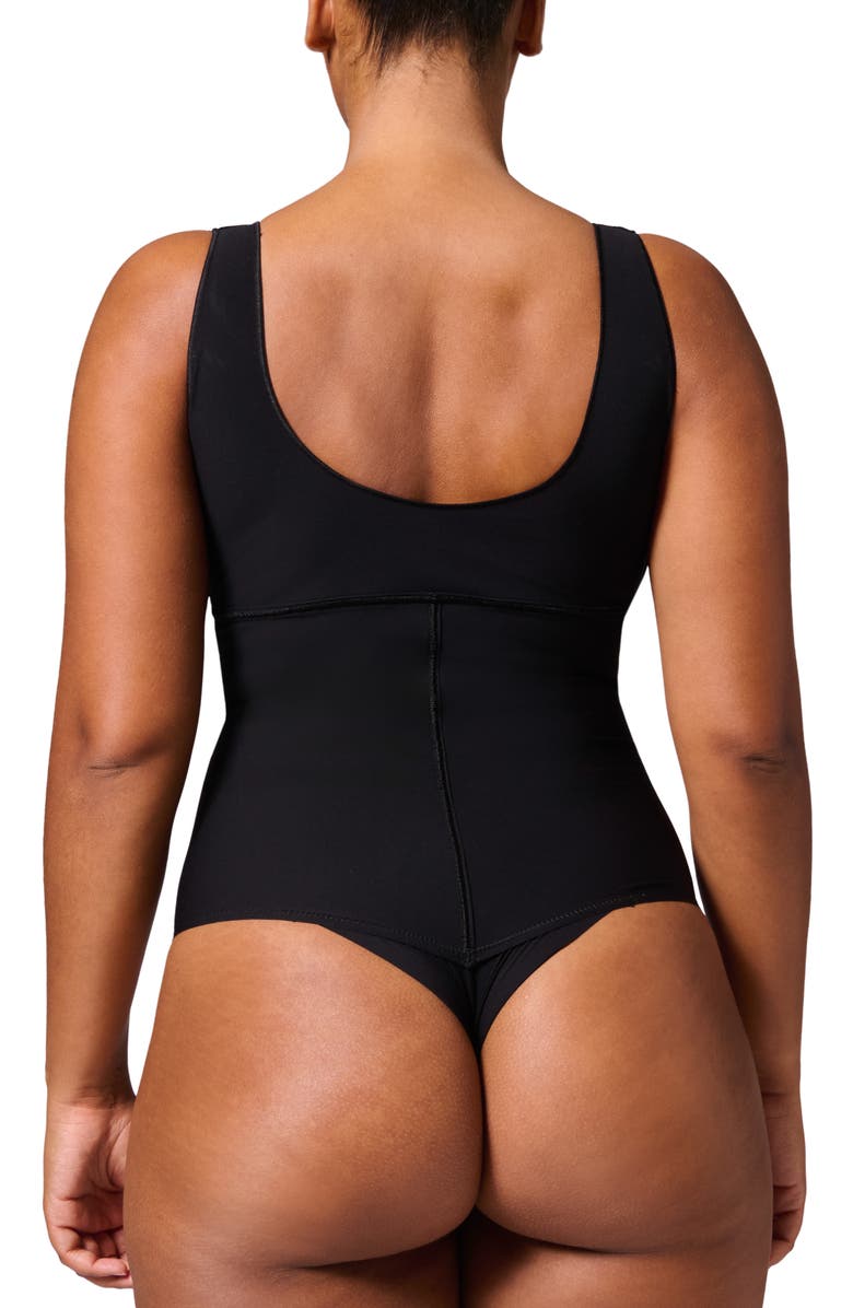 Simone Perele Story Shaper Bodysuit, Alternate, color, Black