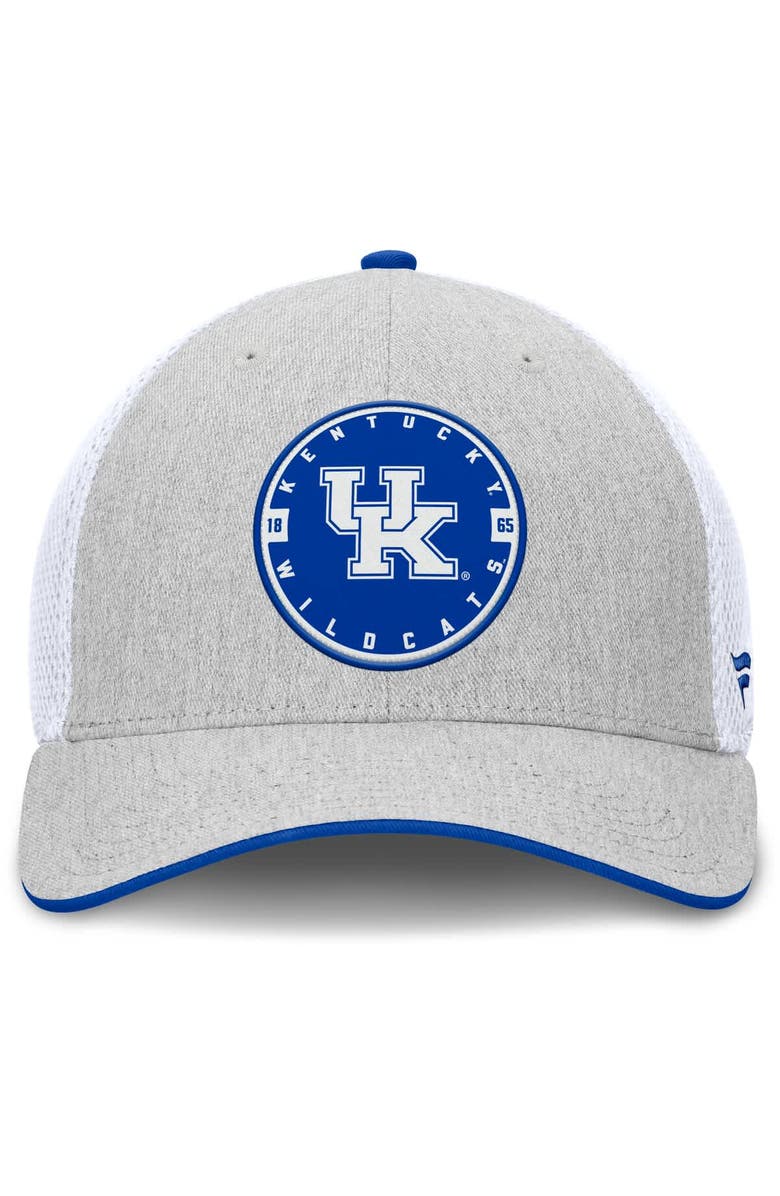 FANATICS Men's Fanatics Heather Gray Kentucky Wildcats Trigger Flex Hat, Alternate, color, Heather Gray