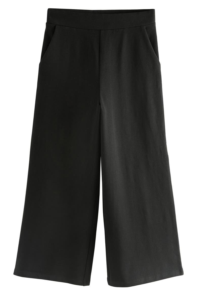 Kids' 2-Pack Pull-On Wide Leg Pants, Main, color, BLACK