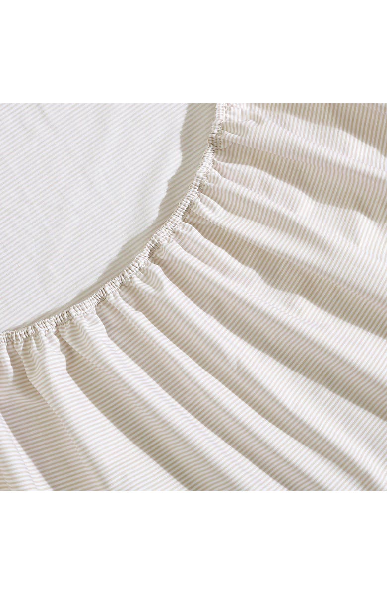 Nautica Penny 200-Thread Count Cotton Percale Sheet Set, Alternate, color, Medium / Dark Brown