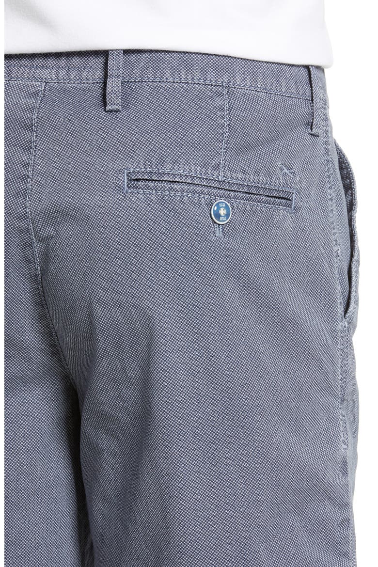 Regular Fit Belleville Diamond Weave Bermuda Shorts, Alternate, color, OCEAN