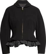 ASHLYN Roya Ruffle Trim Jacket
