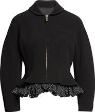 ASHLYN Roya Ruffle Trim Jacket