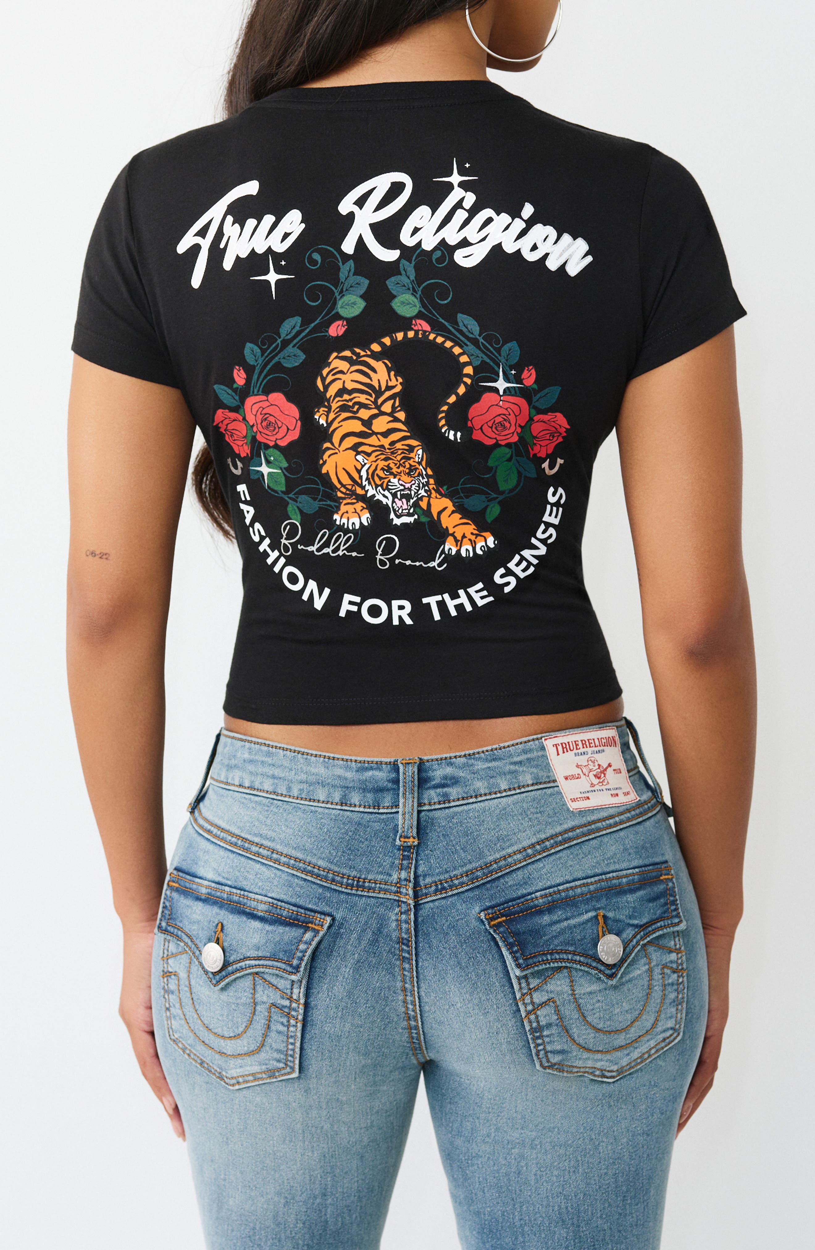 Tiger Shrunken Tee - image 2