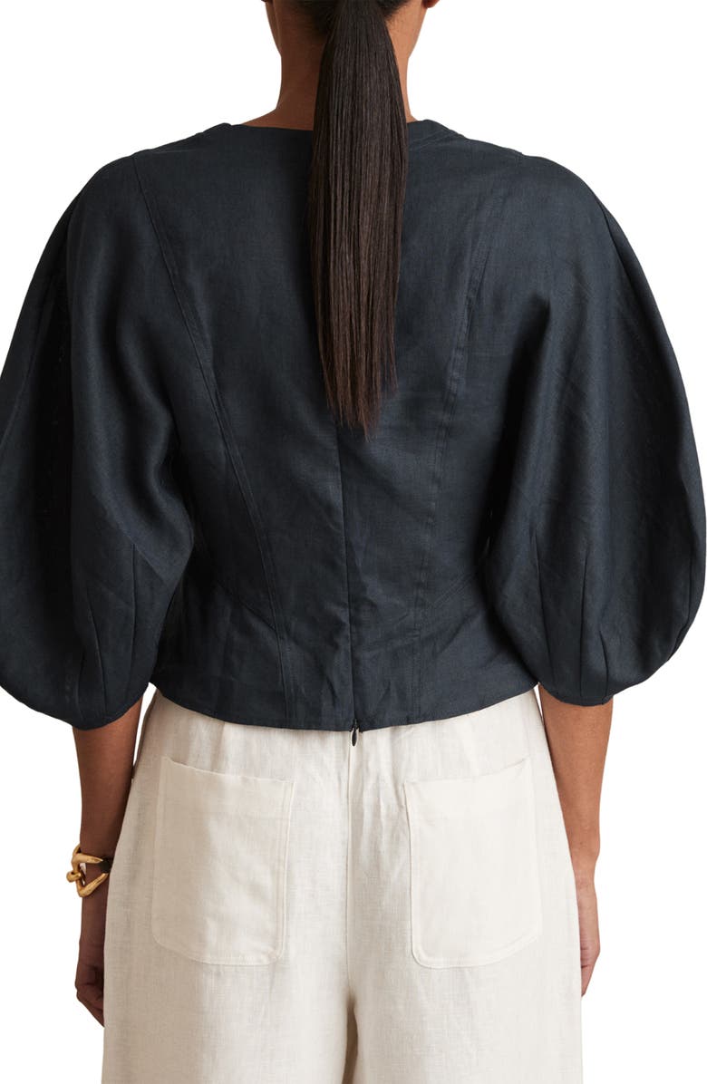 Reiss Remi Linen Top, Alternate, color,