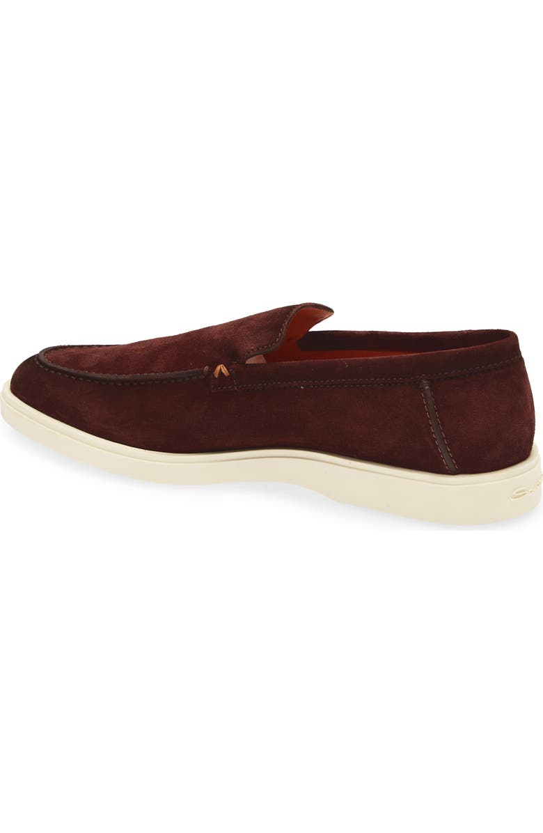 Santoni Botanist Slip-On Loafer, Alternate, color, Burgundy