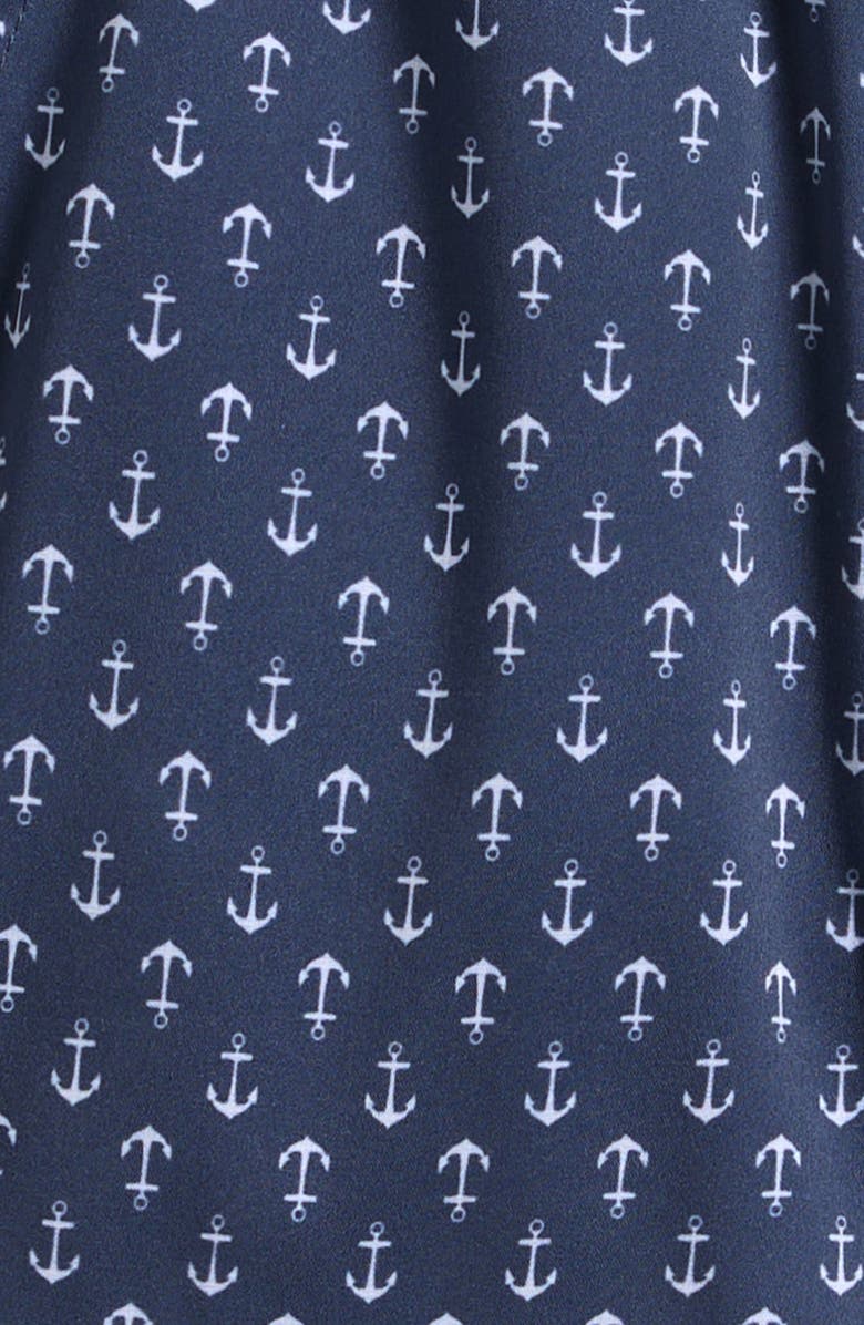 AMERICAN FIT Kids' Anchor Print Shorts, Alternate, color, Navy Blue