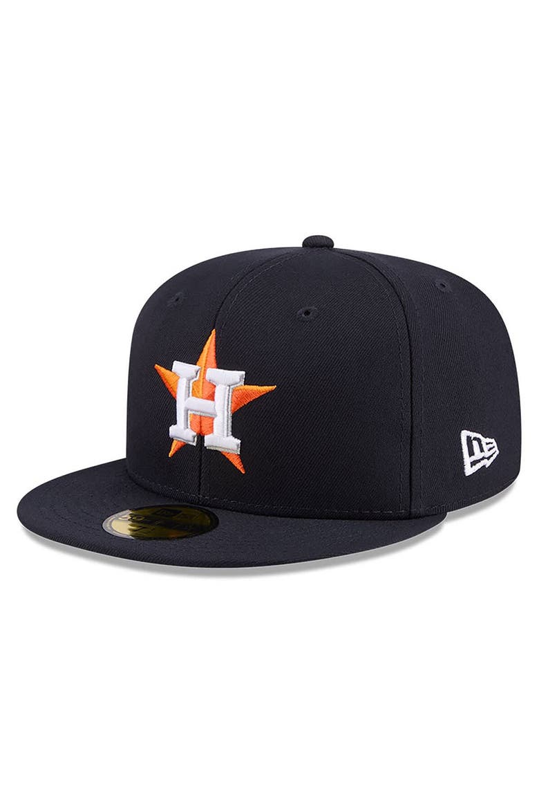 Men's New Era Navy Houston Astros 2026 Jackie Robinson Day 59FIFTY Fitted Hat, Alternate, color, Navy