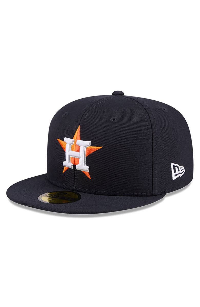 New Era Men's New Era Navy Houston Astros 2026 Jackie Robinson Day 59FIFTY Fitted Hat, Alternate, color, Navy