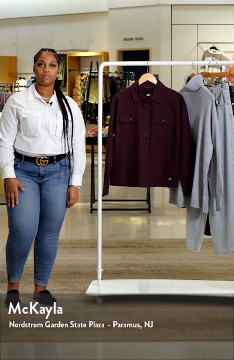 Women's Minette Cotton Shacket, sales video thumbnail