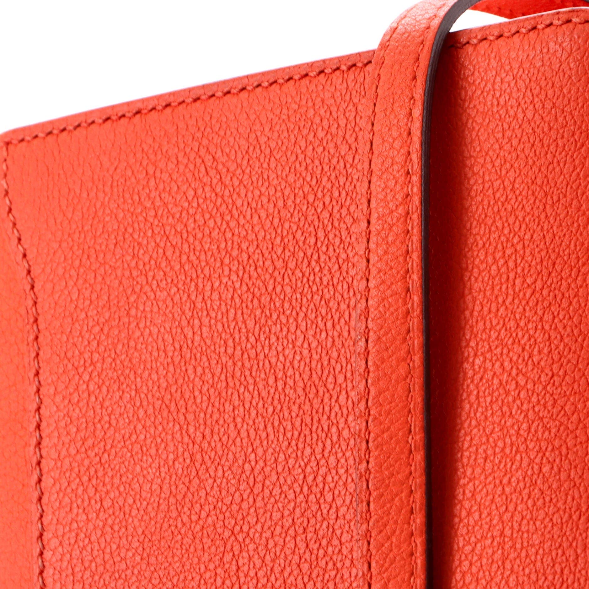 Pre-Owned Hermes Roulis Bag Evercolor 18, Alternate, color, Orange Poppy