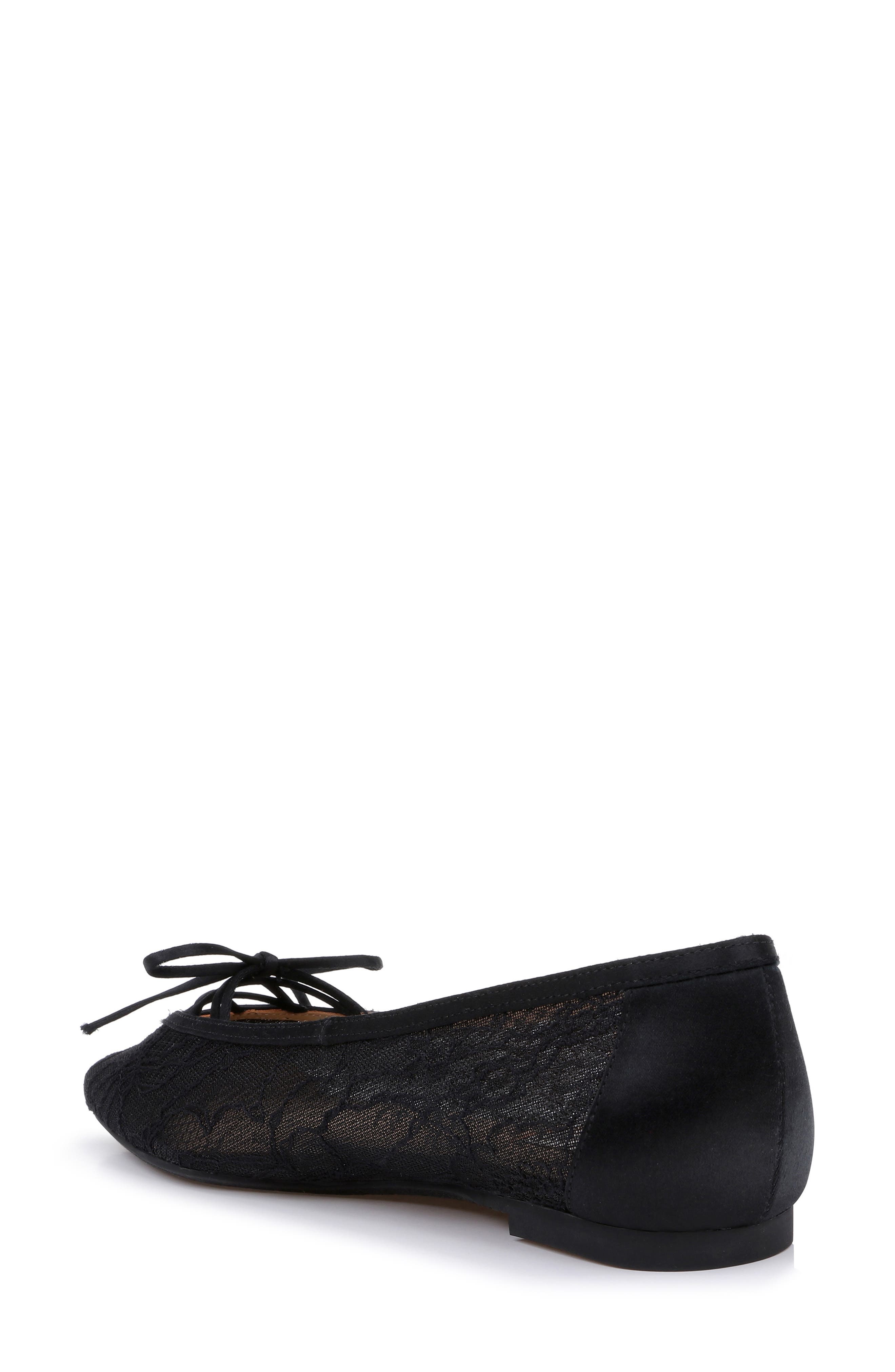 Raelyn Lace Ballet Flat, Alternate, color, BLACK LACE