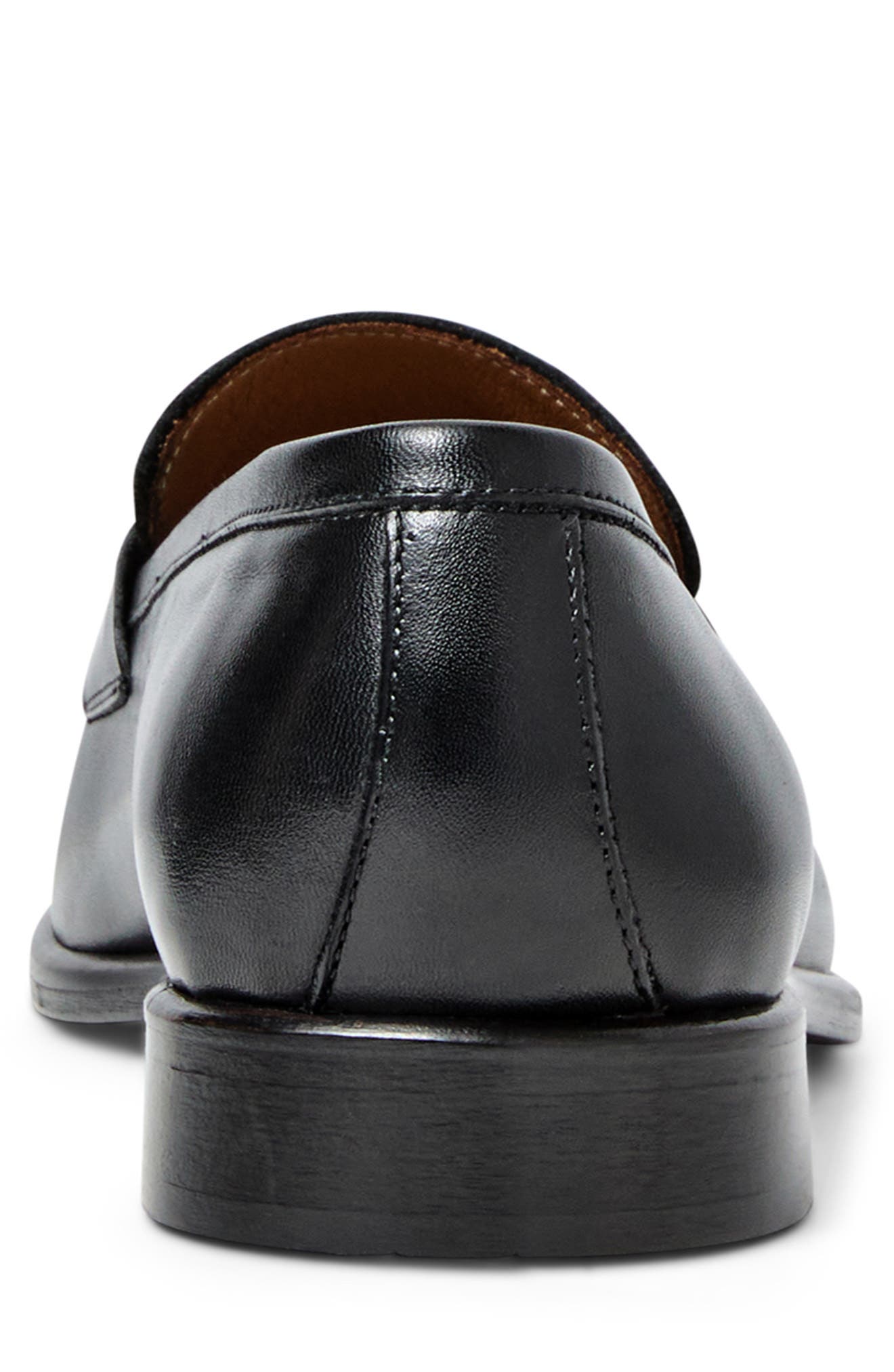 Bruno Magli Verona Apron Toe Penny Loafer, Alternate, color, Black