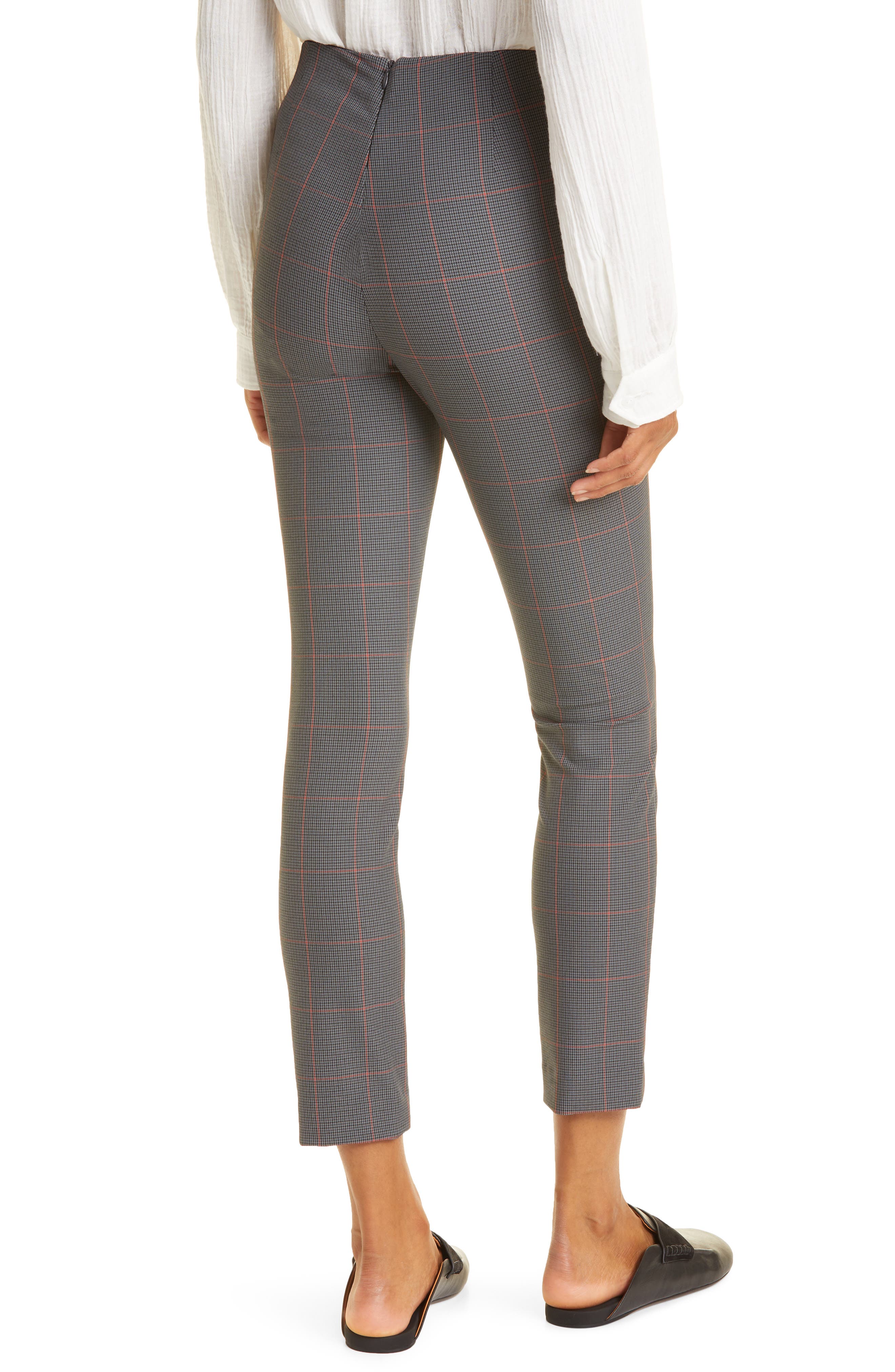 Simone Check Ankle Pants - image 2