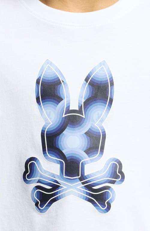 Psycho Bunny Boys' Paros Graphic Tee - Little Kid, Big Kid In White