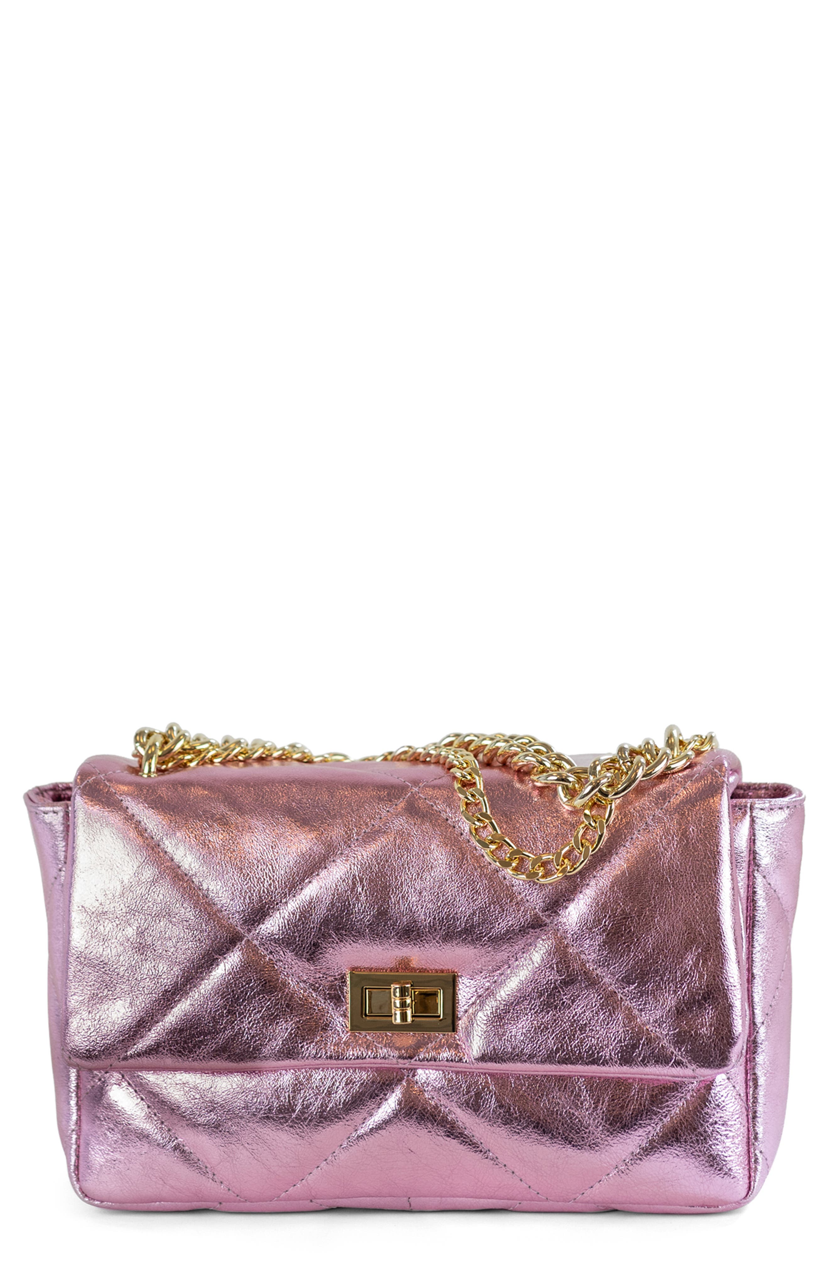 Persaman New York Metallic Quilted Bag