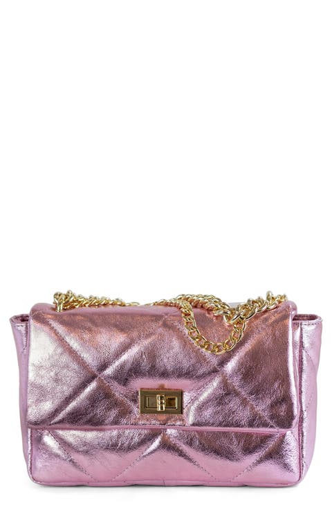 Metallic Quilted Bag