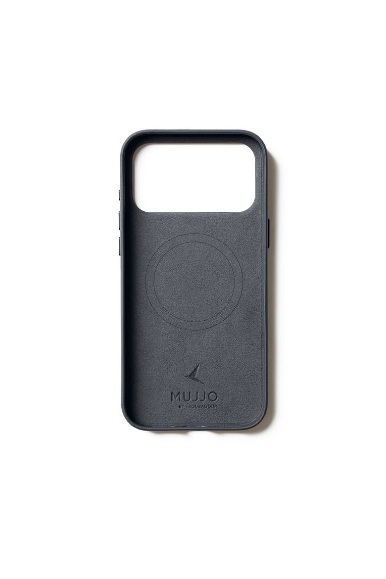 Full Leather Case for iPhone 17 Pro Max, Alternate, color, Basalt Blue