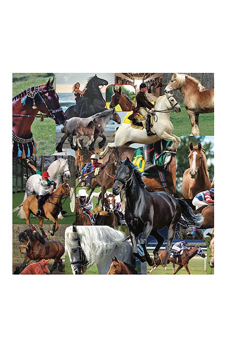 Hart Puzzles Horses, Horses, Horses by Steve Smith, 24 x 30 Inches, 1000 Puzzle, Alternate, color, Multicolored
