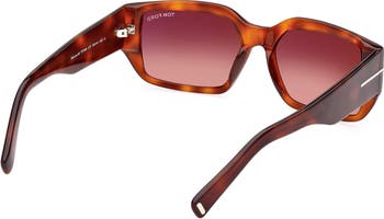 56mm Square Sunglasses