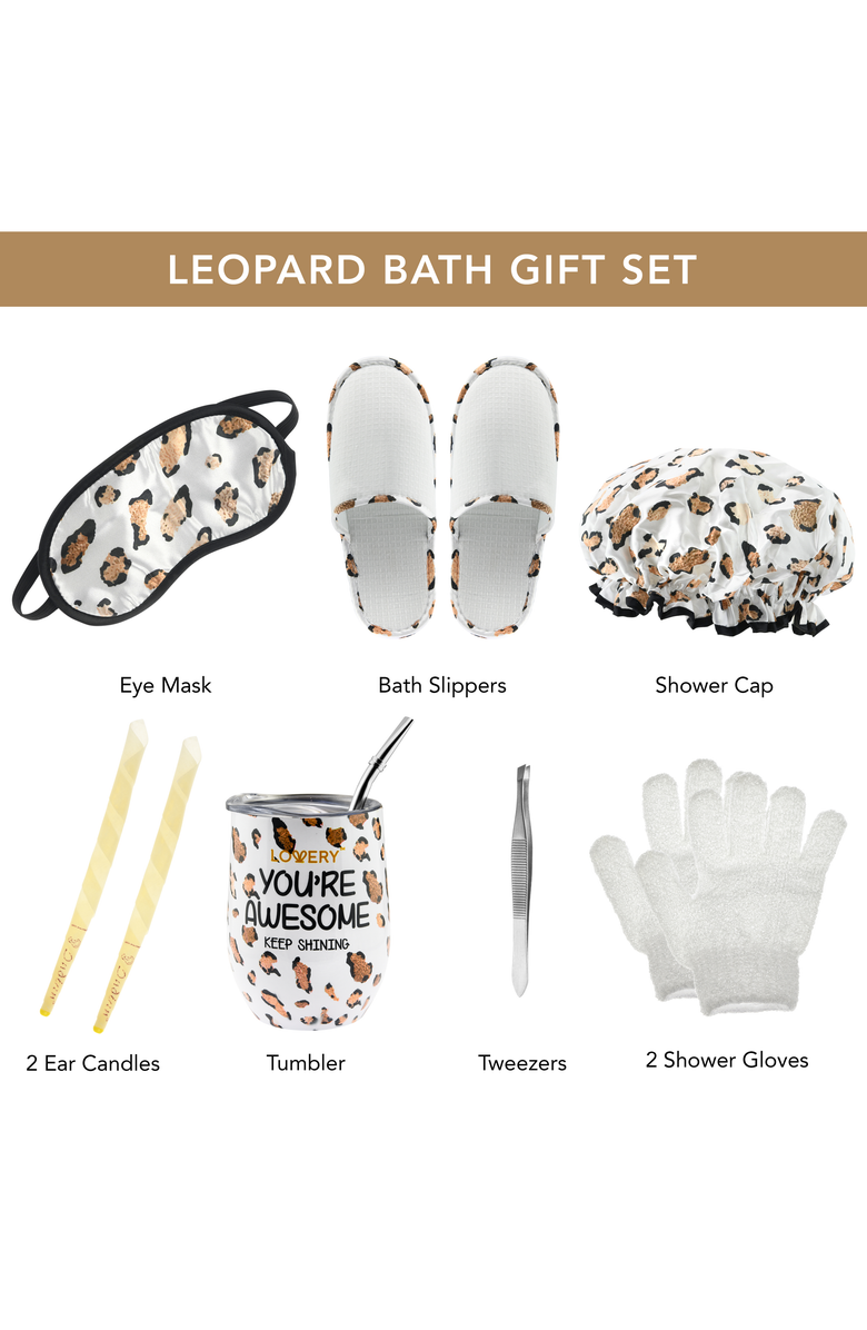 Lovery Honey Almond 21 pc Luxury Spa Set Gift Basket, Alternate, color, Honey Almond