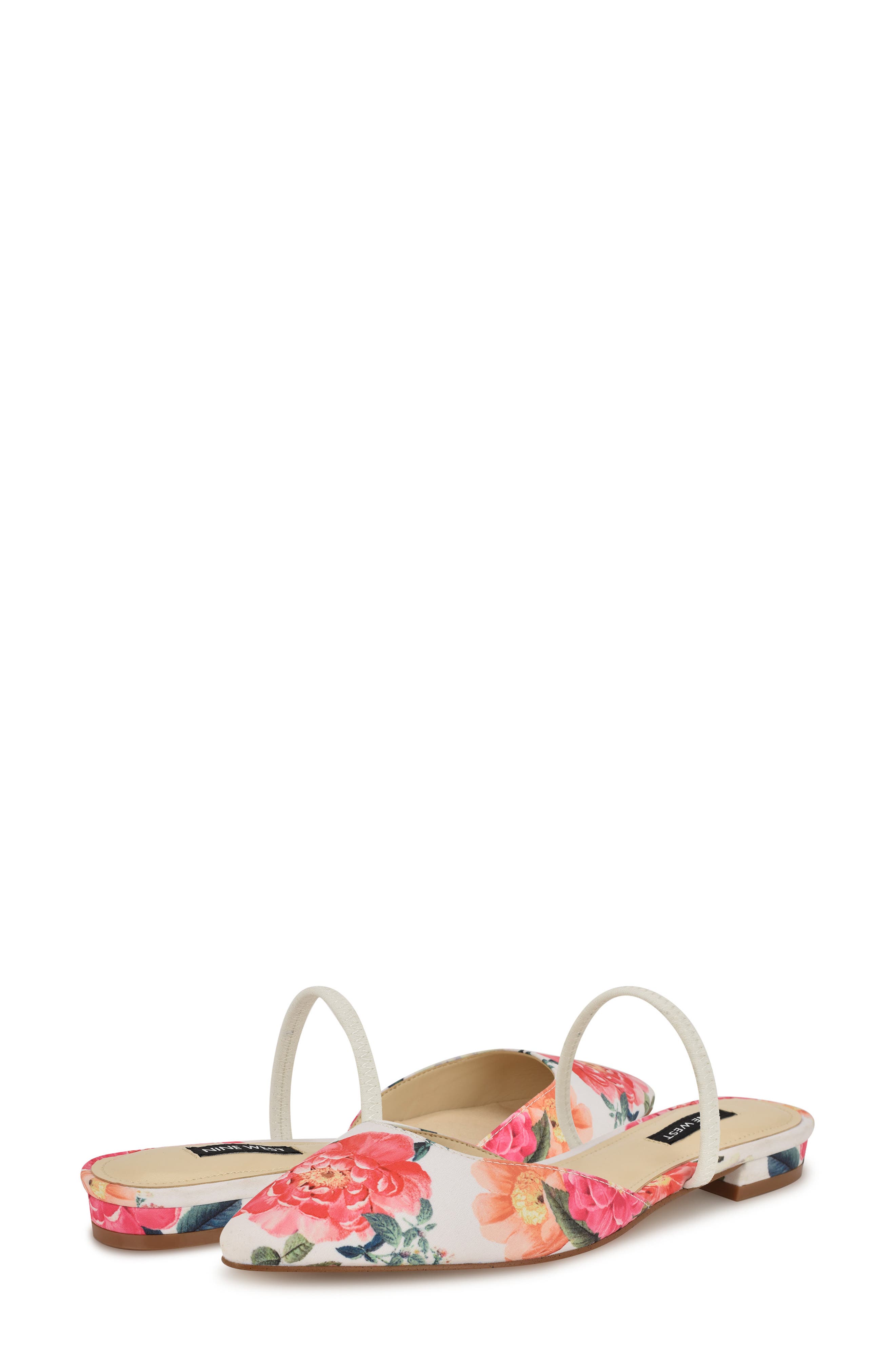 Nine West Gorga Mule, Alternate, color, White