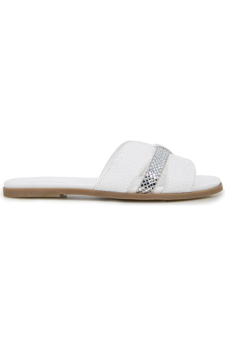 Kenneth Cole Reaction Whisp Rhinestone Sandal, Alternate, color, White Weave