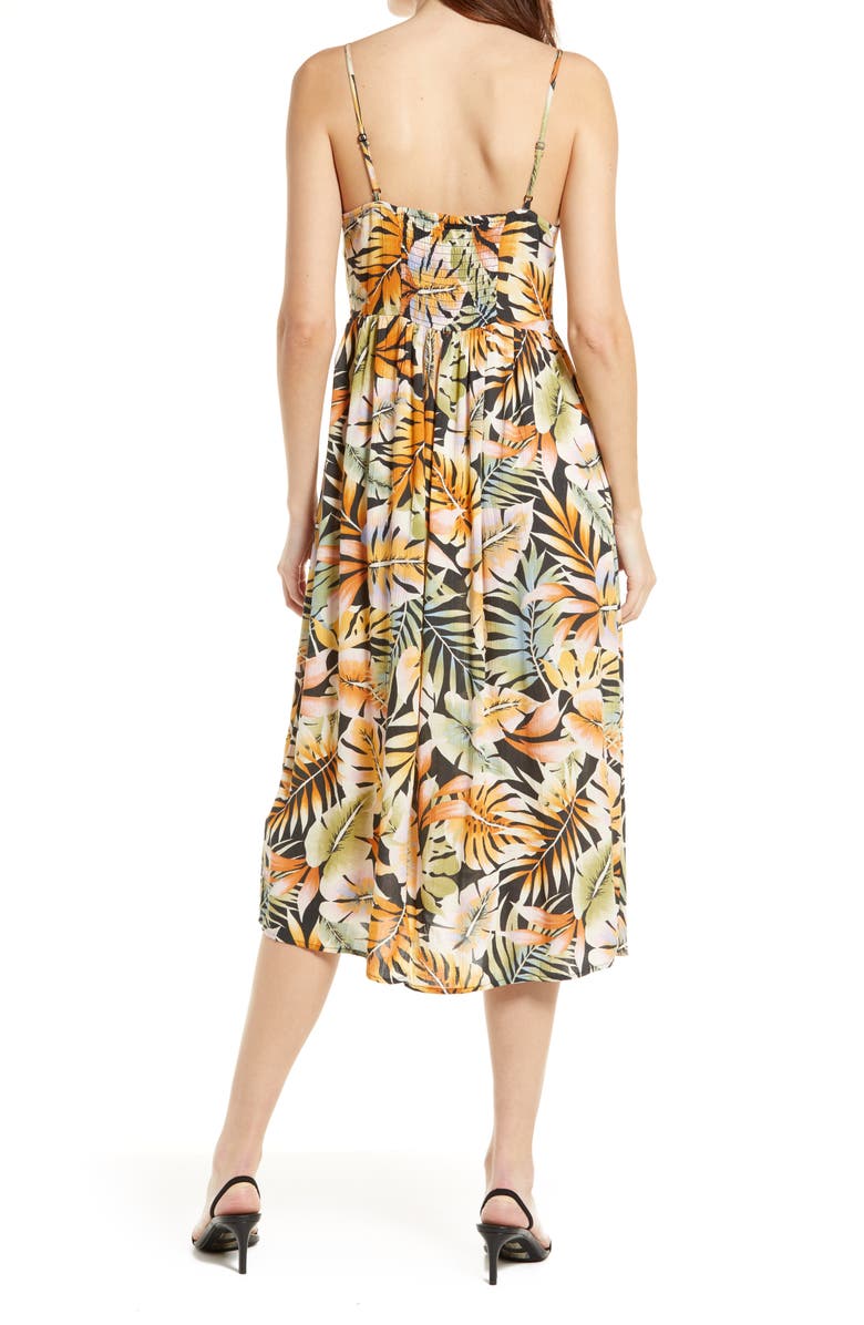 Billabong Venice Babe Floral Print Sundress, Alternate, color, 