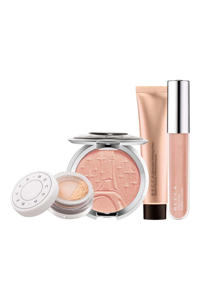BECCA Sananas Passport to Glow Parisian Glow Set, Main, color, NO COLOR