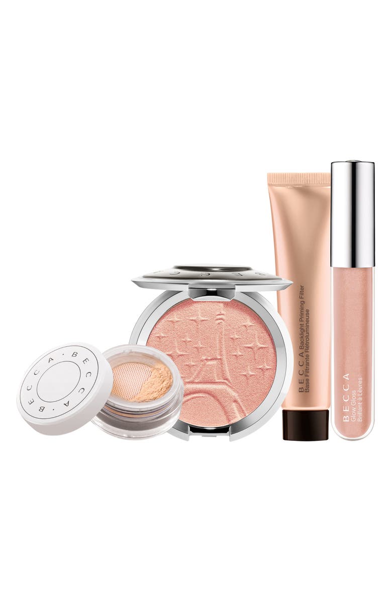 BECCA Cosmetics BECCA Sananas Passport to Glow Parisian Glow Set, Main, color, 