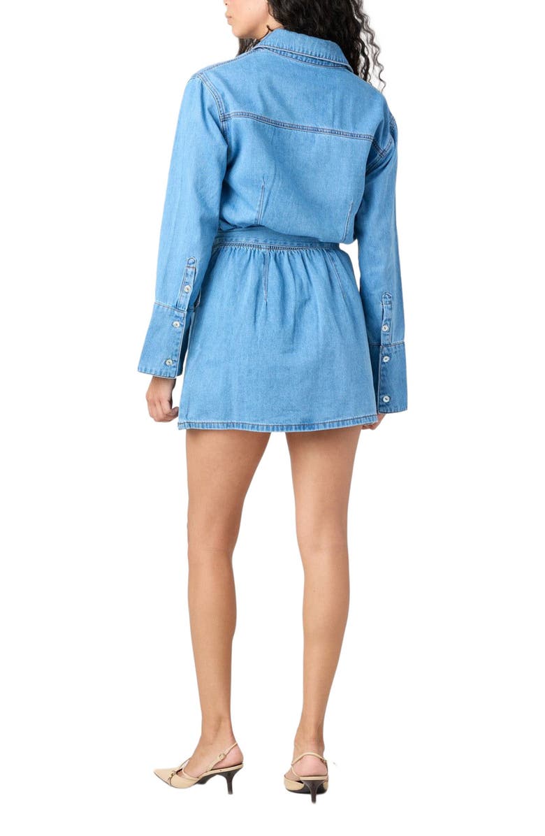 TT Studios Alexandra Denim Shirt Dress, Alternate, color, Union Sq.