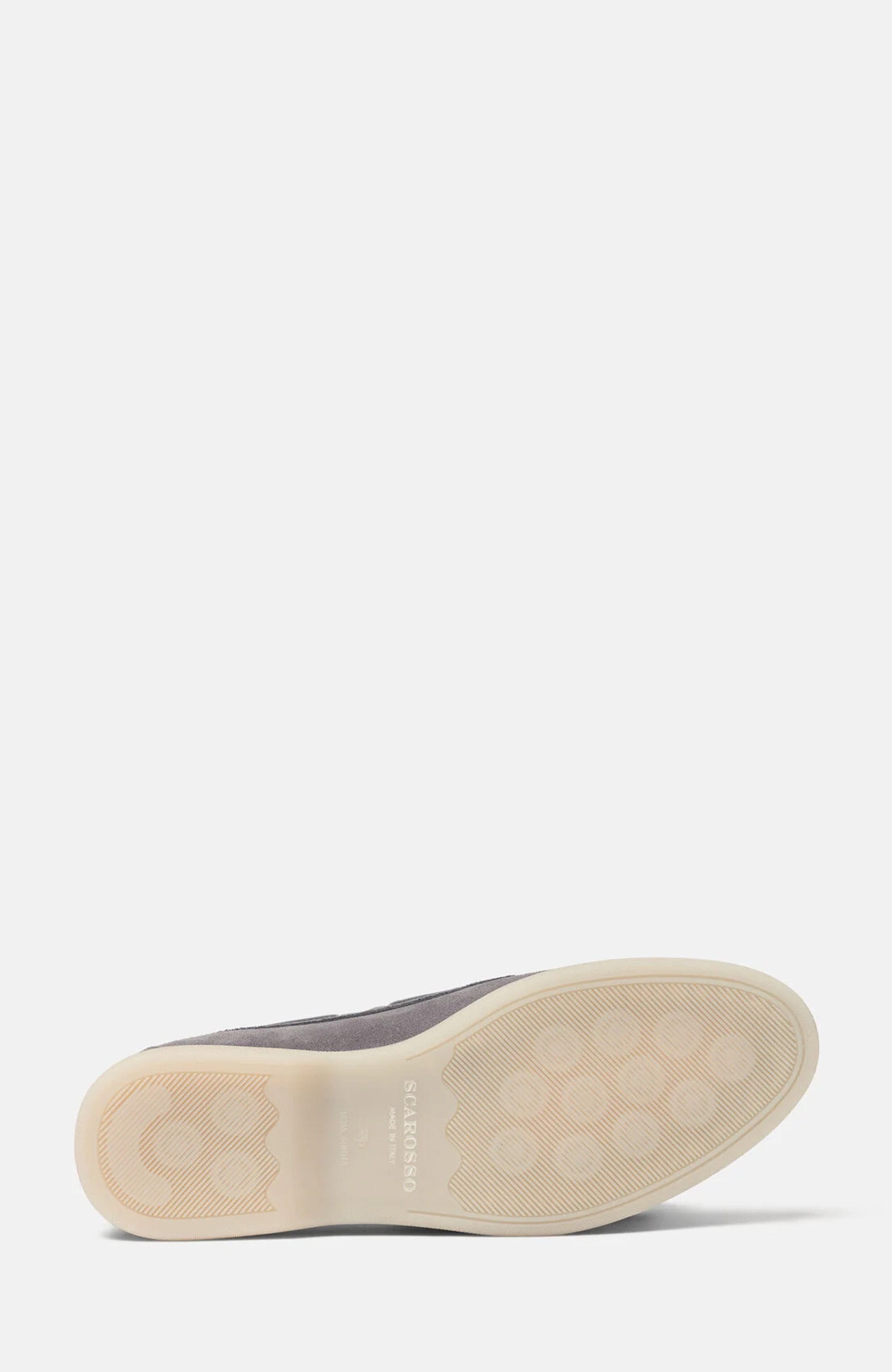 SCAROSSO Lia Boat Shoes, Alternate, color, Grey - Suede