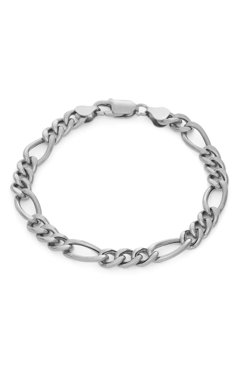 FZN Men's Figaro Chain Bracelet, Main, color, 