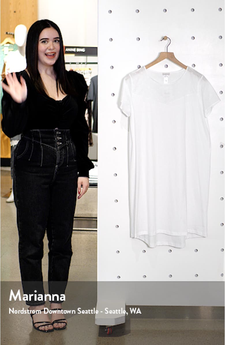 Kiah Eyelet Short Sleeve Nightgown, sales video thumbnail