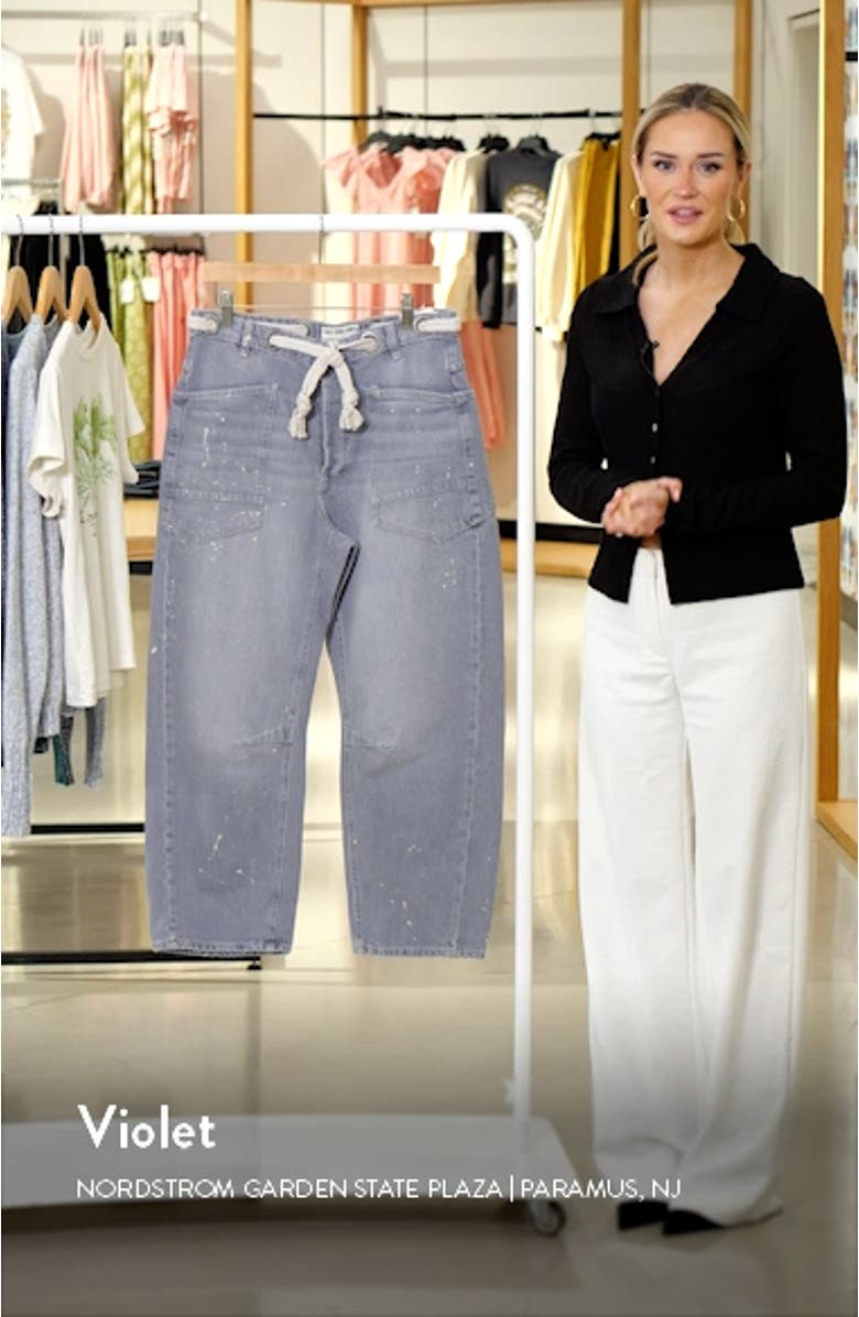 Moxie Paint Spatter Jeans, sales video thumbnail