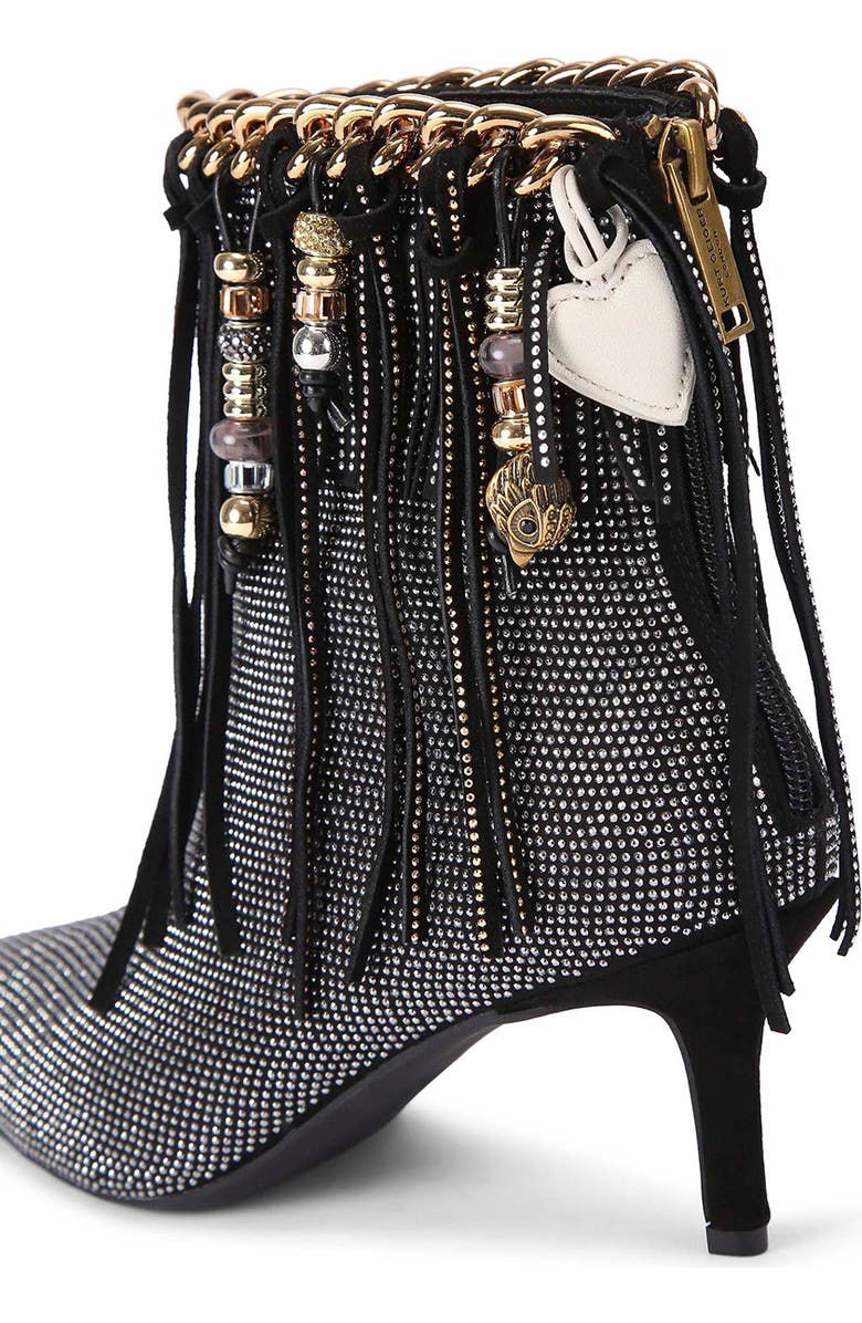 Kurt Geiger London Fringe Pointed Toe Boot, Alternate, color,