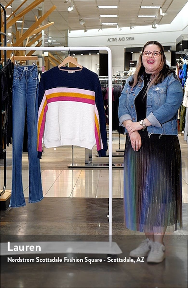 Vista Stripe Cotton Pullover, sales video thumbnail