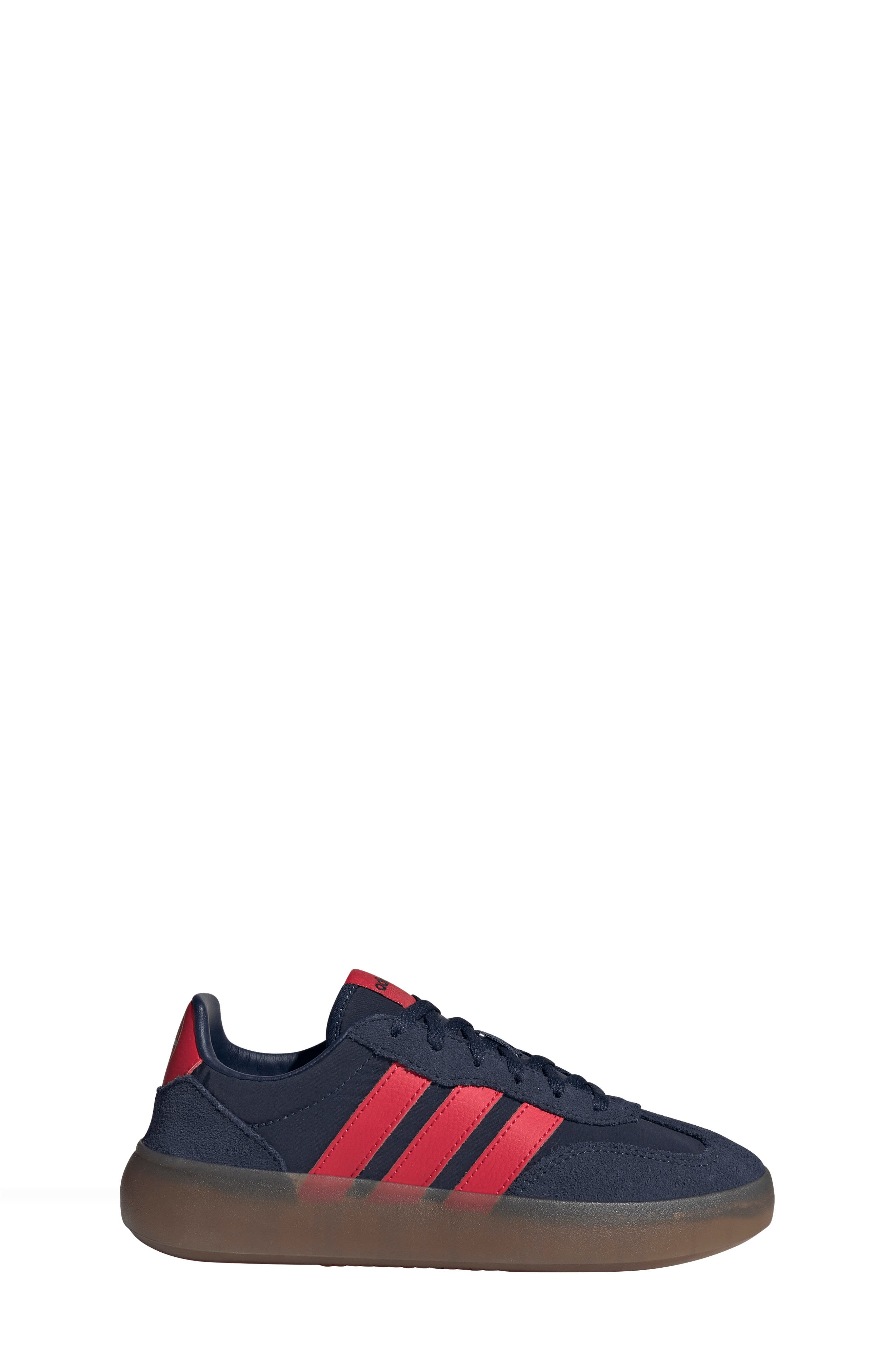 adidas Kids' Barreda Decode Sneaker, Alternate, color, Night Indigo/ Pure Ruby/ Gum