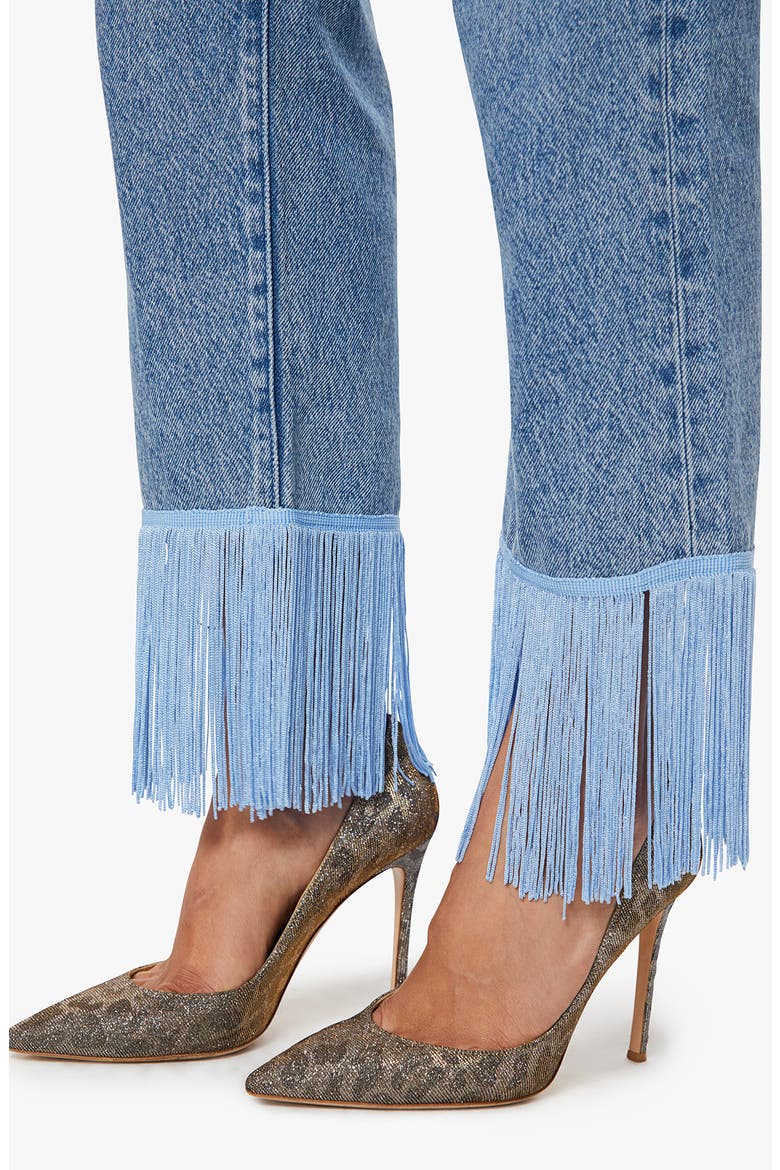 The Relish Fringe Ankle Jeans, Alternate, color, JERKY