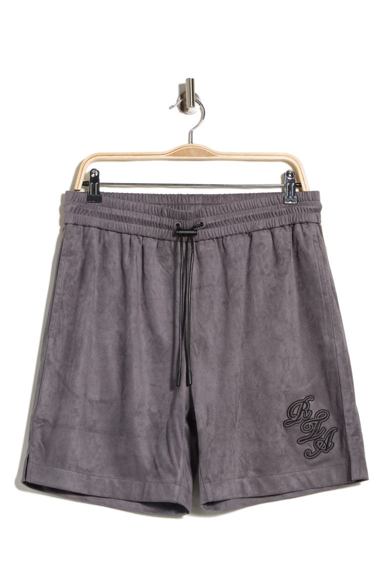 Clyde Shorts, Alternate, color, STONE SCRIPT LOGO