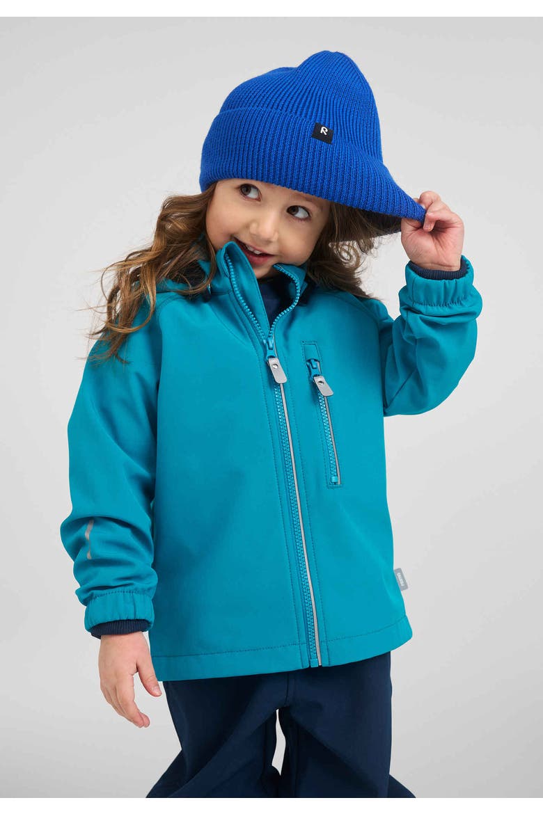 Vantti Softshell jacket, Alternate, color, Aquatic Blue