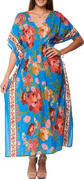RANEES Comfy Print Caftan