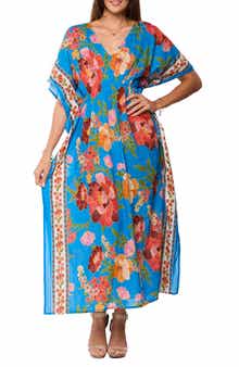RANEES Comfy Print Caftan