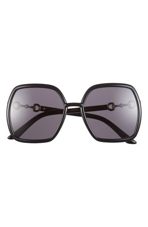 55mm Square Sunglasses